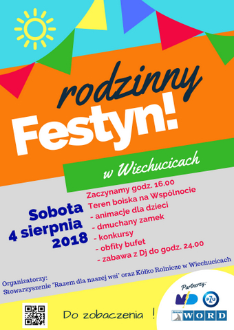 Plakat na festyn